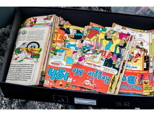 Massive Collection Of Vintage Comic Books, Including Betty & Veronica