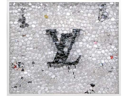 David Datuna (Georgia/Am.,B. 1974) Mixed Media “Louis Vuitton - View Points...” (Original $100,000)