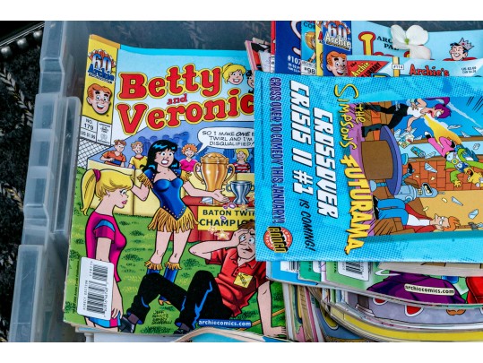 Massive Collection Of Vintage Comic Books, Including Betty & Veronica