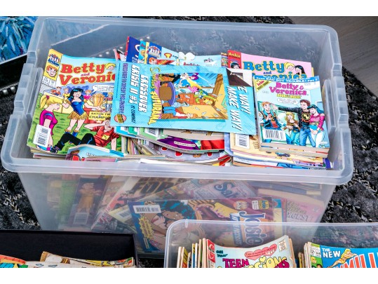 Massive Collection Of Vintage Comic Books, Including Betty & Veronica