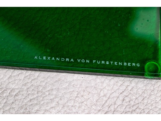 Alexandra Von Furstenberg Place Settings With Faux Marbled Resin Plates Service For 12