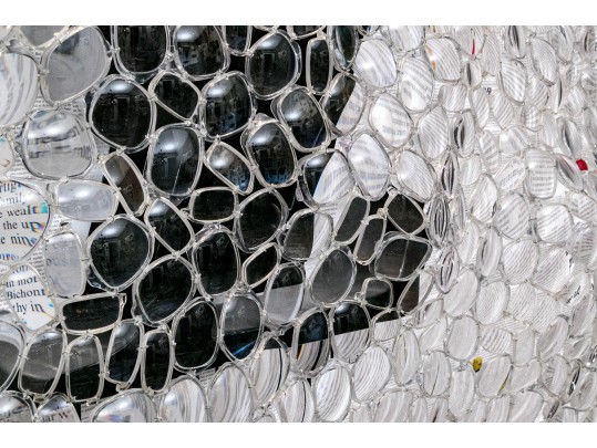 David Datuna (Georgia/Am.,B. 1974) Mixed Media “Louis Vuitton - View Points...” (Original $100,000)