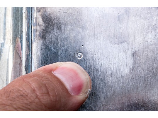 Continental 800 Silver Footed Butlers Tray, 21.37 OZT