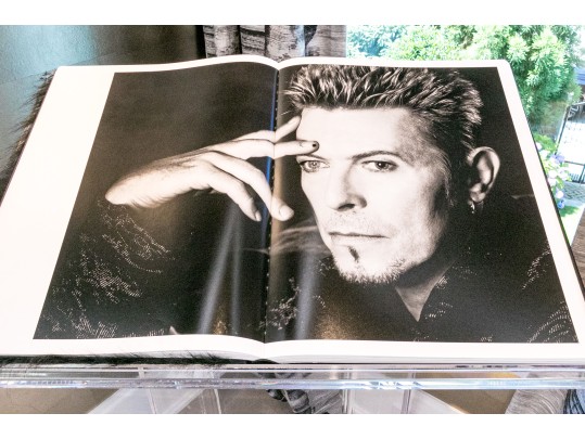 Albert Watson Kaos Ltd. Ed. Furry Covered Book On Custom Lucite Book Stand