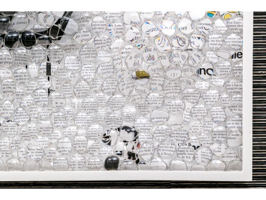 David Datuna (Georgia/Am.,B. 1974) Mixed Media “Louis Vuitton - View Points...” (Original $100,000)