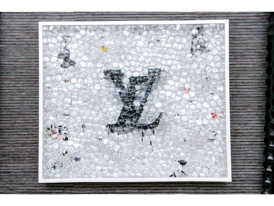 David Datuna (Georgia/Am.,B. 1974) Mixed Media “Louis Vuitton - View Points...” (Original $100,000)