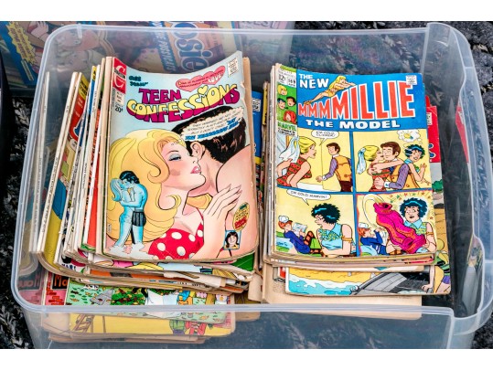 Massive Collection Of Vintage Comic Books, Including Betty & Veronica