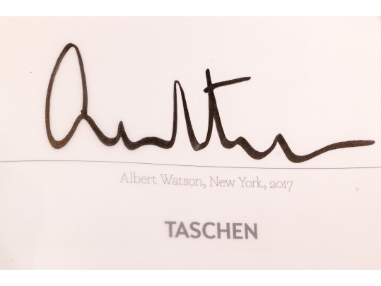 Albert Watson Kaos Ltd. Ed. Furry Covered Book On Custom Lucite Book Stand