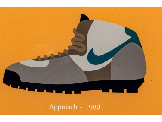Nike 1980’s Decade Shoe Print