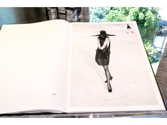 Albert Watson Kaos Ltd. Ed. Furry Covered Book On Custom Lucite Book Stand