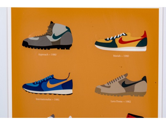 Nike 1980’s Decade Shoe Print
