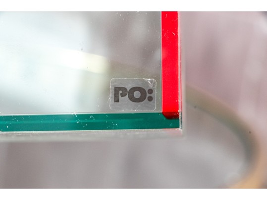 Mondri Primary Vase In Acrylic