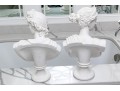 Set Of Two Of Quality Resin Busts, Apollo And Diane