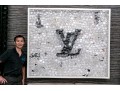 David Datuna (Georgia/Am.,B. 1974) Mixed Media “Louis Vuitton - View Points...” (Original $100,000)