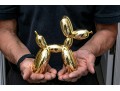 After Jeff Koons Painted Resin Balloon Dog