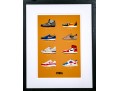 Nike 1980’s Decade Shoe Print