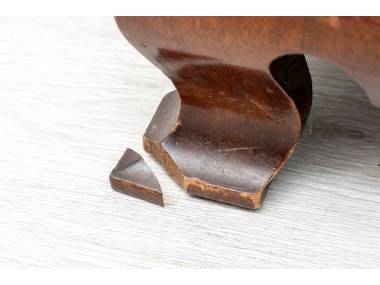 Serpentine Front Antique Chippendale Chest