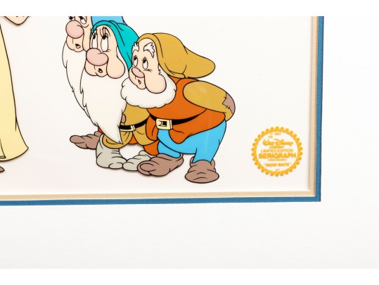 Walt Disney Limited Edition Snow White Cel Serigraph 