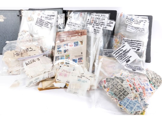 Extensive US & Abroad Unused Stamps