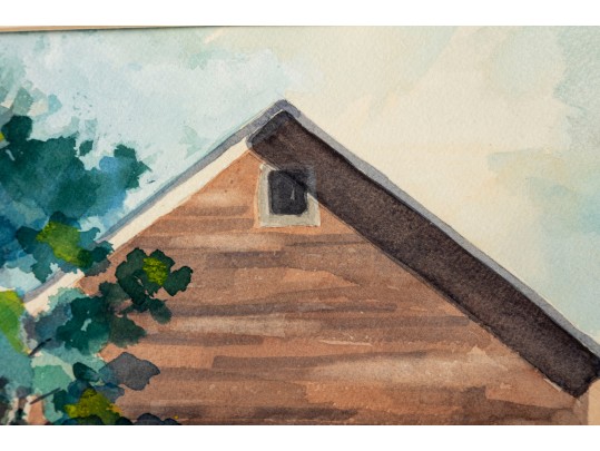 Dick Wayne (1931 - 2023) Untitled Watercolor On Art Paper