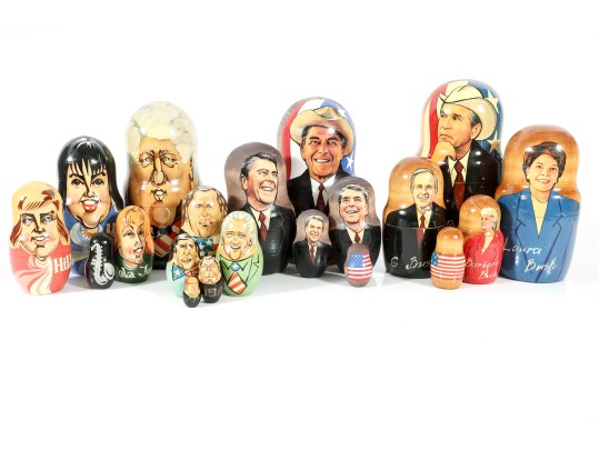 Russian Political/Presidential Matryoshka Dolls