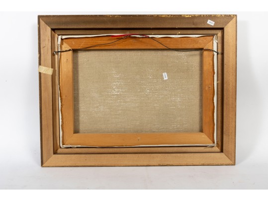 Jan Rawicz (Polish, 19th Century) Warsaw Oil On Canvas Landscape Painting 