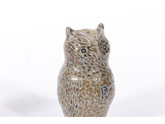 Moore Studio Pottery Ceramic Owl Salt & Pepper Shakers