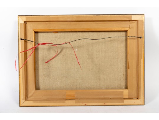 Jan Rawicz (Polish, 19th Century) Warsaw Oil On Canvas Landscape Painting 