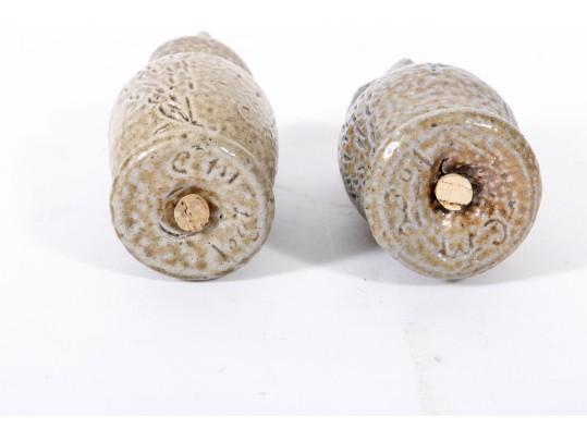 Moore Studio Pottery Ceramic Owl Salt & Pepper Shakers