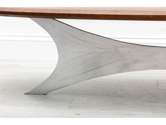 Mid-Century Modern Longboard Coffee Table 