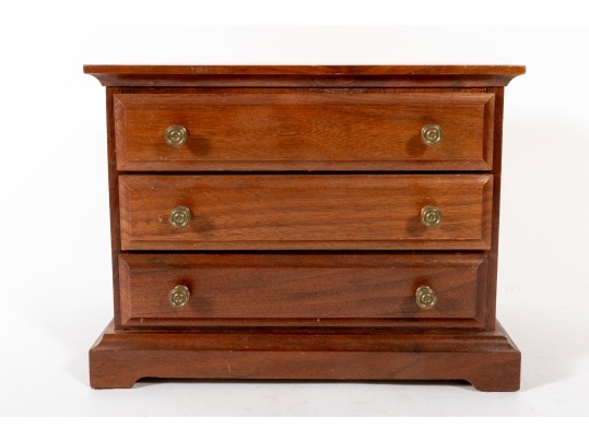 Salesman's Sample Georgian Jewelry Chest