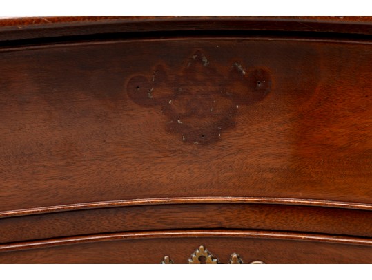 Serpentine Front Antique Chippendale Chest