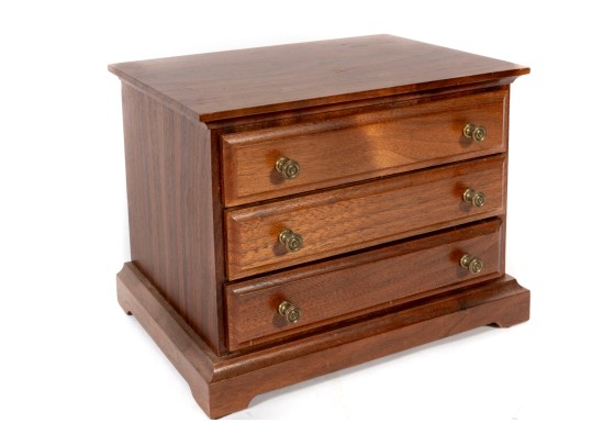 Salesman's Sample Georgian Jewelry Chest