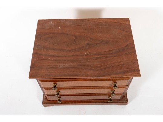 Salesman's Sample Georgian Jewelry Chest