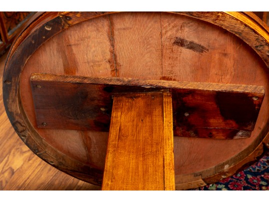 Oak Empire Pedestal Table