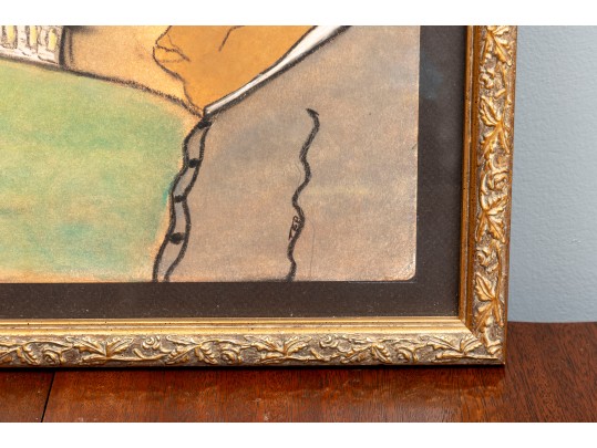 Thaddeus Pinkney (21st Century) Untitled Pastel Art