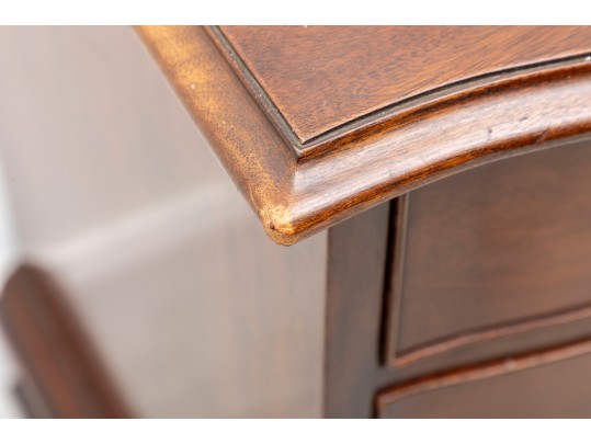 Serpentine Front Antique Chippendale Chest