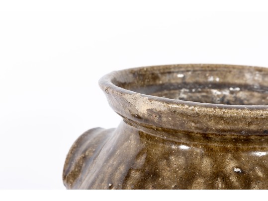 Alkaline Glazed Three Gallon Stoneware Jar