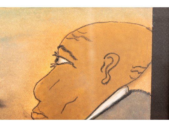 Thaddeus Pinkney (21st Century) Untitled Pastel Art