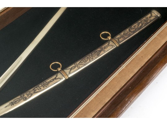 Framed Cavaley Officers' Sabre 