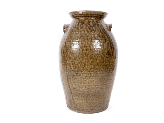 Alkaline Glazed Three Gallon Stoneware Jar