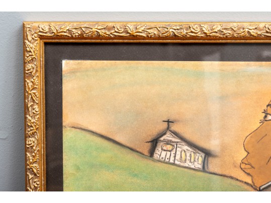 Thaddeus Pinkney (21st Century) Untitled Pastel Art