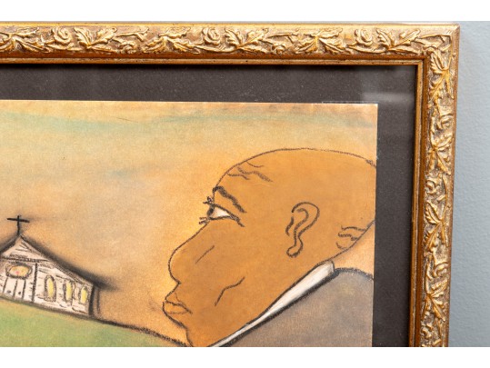 Thaddeus Pinkney (21st Century) Untitled Pastel Art