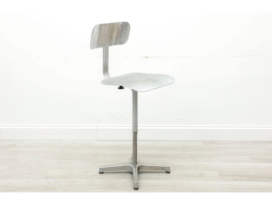 Industrial Metal Drafting Stool