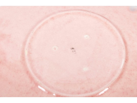 Six Porcelain Lotus Flower Plates