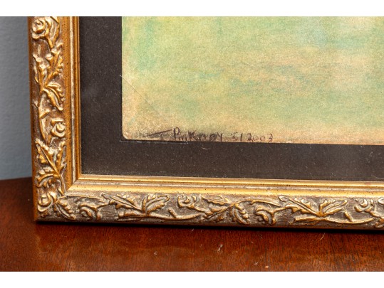 Thaddeus Pinkney (21st Century) Untitled Pastel Art