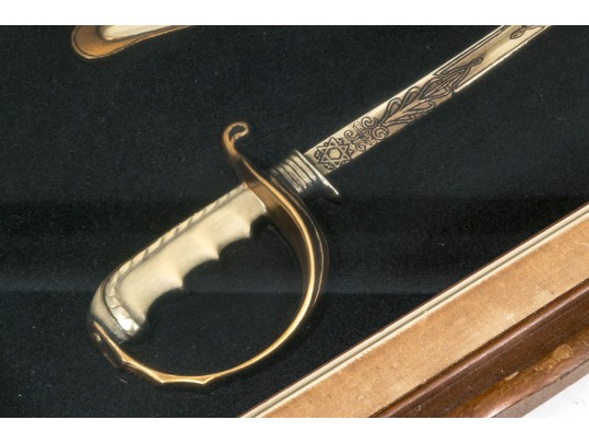 Framed Cavaley Officers' Sabre 