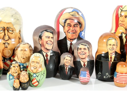 Russian Political/Presidential Matryoshka Dolls