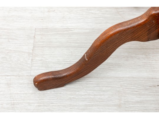 Rustic Regency Style Pedestal Table