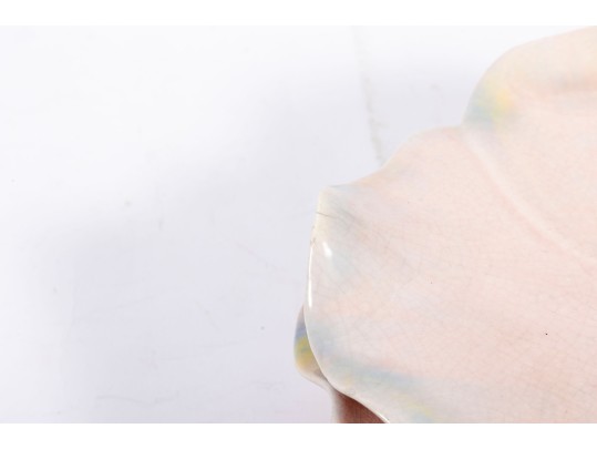 Six Porcelain Lotus Flower Plates